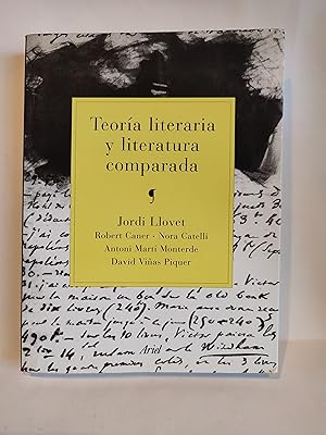 Imagen del vendedor de Teora literaria y literatura comparada. a la venta por TURCLUB LLIBRES I OBRES