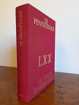 Imagen del vendedor de La Bible d'Alexandrie LXX : Le Pentateuque. Texte grec et traduction. Hardcover a la venta por Antiquariaat Spinoza