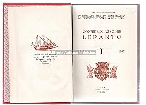 Seller image for Conferencias sobre Lepanto I, 1547-1947. Prlogo de Julio F. Guillen. for sale by Llibreria Antiquria Delstres