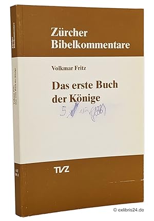 Immagine del venditore per Das erste Buch der Knige : (Reihe: Zrcher Bibelkommentare, Band AT 10.1) venduto da exlibris24 Versandantiquariat