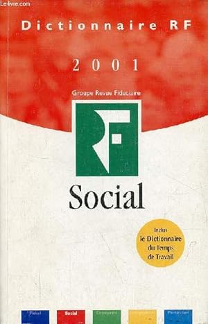 Bild des Verkufers fr Dictionnaire RF 2001 Social - 20e dition. zum Verkauf von Le-Livre