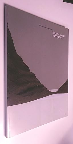 Bild des Verkufers fr Rapport annuel 2002-2003 zum Verkauf von Livresse