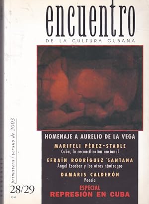 Immagine del venditore per Nmero 28/29.Homenaje a Aurelio de la Vega.Especial represion en Cuba venduto da LIBRERA GULLIVER