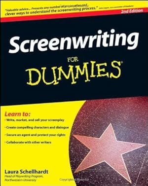 Immagine del venditore per Screenwriting For Dummies (For Dummies Series) venduto da WeBuyBooks