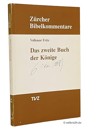 Bild des Verkufers fr Das zweite Buch der Knige : (Reihe: Zrcher Bibelkommentare, Band AT 10.2) zum Verkauf von exlibris24 Versandantiquariat