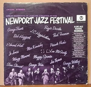 Great Moments In Jazz Re-created at the Newport Jazz Festival LP 33 U/min.