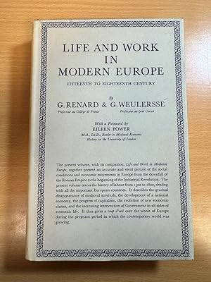 Seller image for Life and Work in Modern Europe Fifteenth to Eighteenth Century for sale by Quality Books UK