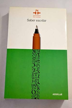 Seller image for Saber escribir for sale by Alcan Libros