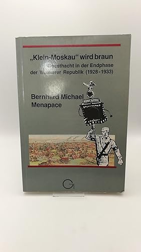 Bild des Verkufers fr Klein-Moskau wird braun Geesthacht in der Endphase der Weimarer Republik (1928 - 1933) zum Verkauf von Antiquariat Bcherwurm