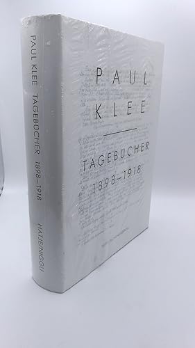 Bild des Verkufers fr Paul Klee. Tagebcher 1898 - 1918. Textkritische Neuedition. zum Verkauf von Antiquariat Bcherwurm