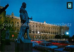 Postkarte Carte Postale 73012228 Madrid Spain Plaza de Criente Palacio Real Madrid Spain