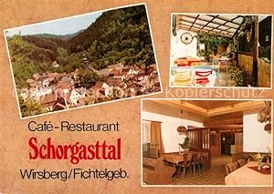 Postkarte Carte Postale 33008207 Wirsberg Restaurant Schorgasttal Cottenau
