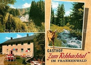Postkarte Carte Postale 33122869 Grafengehaig Gasthof zum Rehbachtal Grafengehaig