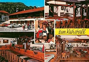 Postkarte Carte Postale 73010411 Reit Winkl Tanzlokal Zum Kuhstall mit Maria und Addi Hellwig Bar...