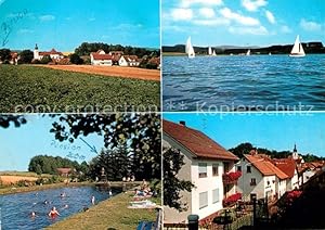 Postkarte Carte Postale 73018977 Tiefenbach Cham Silbersee Schwimmbad Ortsmotiv Tiefenbach