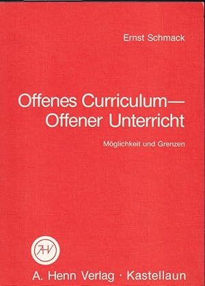 Immagine del venditore per Offenes Curriculum - Offener Unterricht venduto da Clivia Mueller