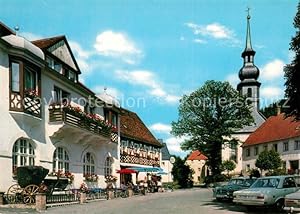 Postkarte Carte Postale 33199845 Wirsberg Hotel Post Wirsberg
