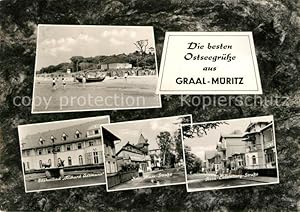 Postkarte Carte Postale 73137835 Graal-Mueritz Ostseebad Kurbad Richard Assmann Karl-Marx-Strasse...