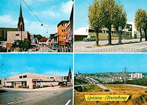 Postkarte Carte Postale 33181555 Spiesen-Elversberg Glueckauf Halle Panorama Stadtansichten Spies...