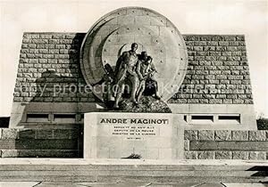 Bild des Verkufers fr Postkarte Carte Postale 13246236 Verdun Meuse Monument Andre Maginot Fort de Souville Verdun Meuse zum Verkauf von Versandhandel Boeger