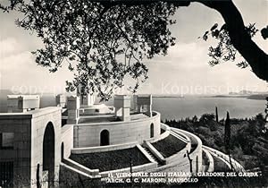 Seller image for Postkarte Carte Postale 73240545 Gardone Riviera Lago di Garda Il Vittoriale degli Italiani Gardasee Gar for sale by Versandhandel Boeger