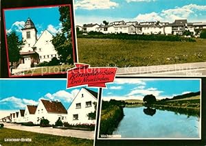 Postkarte Carte Postale 33211881 Hirzweiler Ottweiler Kirche Leiwieser-Strasse Hirzweiler Ottweiler