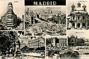 Postkarte Carte Postale 73144672 Madrid Spain Plaza de Tores San Francisco Capitol Madrid Spain