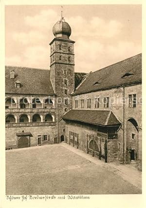 Postkarte Carte Postale 73294909 Kulmbach Pfaffenburg Marktturm Kulmbach
