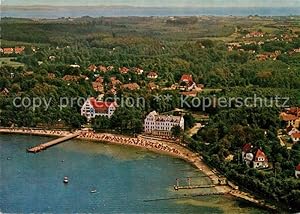 Seller image for Postkarte Carte Postale 33192416 Gluecksburg Ostseebad Fliegeraufnahme Aussenfoerde Daenische Kueste Glu for sale by Versandhandel Boeger