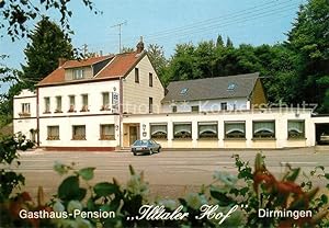 Postkarte Carte Postale 33181547 Dirmingen Gasthaus Pension Illtaler Hof Dirmingen