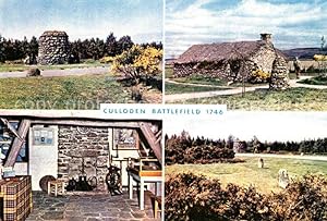 Postkarte Carte Postale 73238291 Culloden Battlefield 1746 Details Culloden