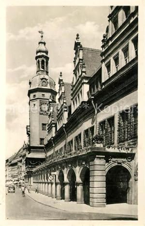 Postkarte Carte Postale 73294578 Leipzig Altes Rathaus Leipzig