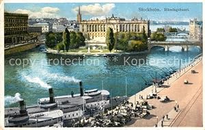 Postkarte Carte Postale 73300452 Stockholm Riksdagshuset Parlamentsgebaeude Stockholm