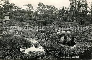 Bild des Verkufers fr Postkarte Carte Postale 73343021 Hakone Garten Landschaft Hakone zum Verkauf von Versandhandel Boeger