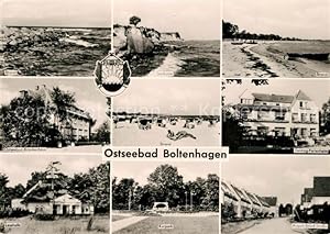 Postkarte Carte Postale 73359724 Boltenhagen Ostseebad Strand Zentrag Ferienheim Kurpark Lesehall...