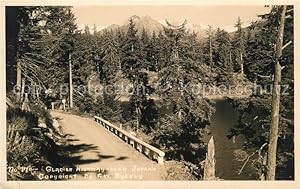 Postkarte Carte Postale 73301817 Juneau Alaska Glacier Highway Landschaftspanorama Wald Berge Natur