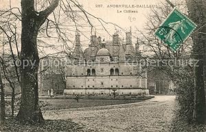 Postkarte Carte Postale 13492052 Angerville-Bailleul Chateau Angerville-Bailleul