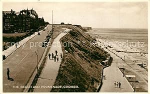 Postkarte Carte Postale 73298566 Cromer Beach and promenade Cromer