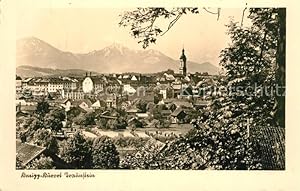 Postkarte Carte Postale 73363424 Traunstein Oberbayern Ortsansicht Traunstein Oberbayern