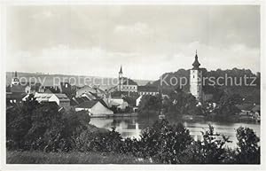 Postkarte Carte Postale 73374507 Netolice Nettolitz Czechia Panorama Kirche