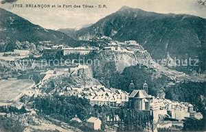 Postkarte Carte Postale 13493488 Briancon et le Fort des TÃªtes Alpes Briancon