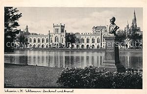 Postkarte Carte Postale 73328393 Schwerin Mecklenburg Denkmal Arsenal Schwerin Mecklenburg