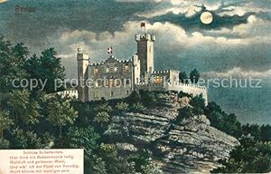 Postkarte Carte Postale 13298378 Baden AG Schloss Schartenfels Baden AG