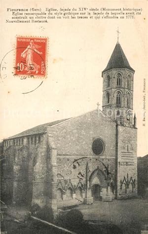 Postkarte Carte Postale 13489558 Fleurance Eglise Fleurance