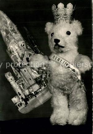 Postkarte Carte Postale 73308808 Teddy Teddybaer Teddy-bear Berlin