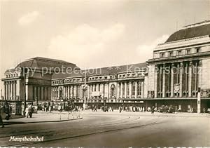 Postkarte Carte Postale 73334394 Leipzig Hauptbahnhof Leipzig