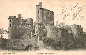 Postkarte Carte Postale 13498225 Saint-Front-sur-Lemance Chateau de Bonaguil Saint-Front-sur-Lemance