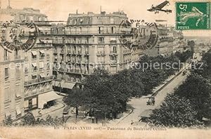 Seller image for Postkarte Carte Postale 13552024 Paris Boulevard Ornano Avion Paris for sale by Versandhandel Boeger