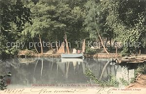 Postkarte Carte Postale 13552176 Forges-les-Eaux Un Coin du Lac a lâEtablissement thermal Forge...