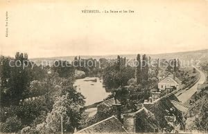 Postkarte Carte Postale 13552623 Vetheuil La Seine et les Iles Vetheuil